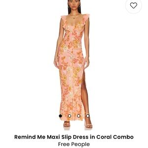 Free People Remind Me Maxi Slip Dress